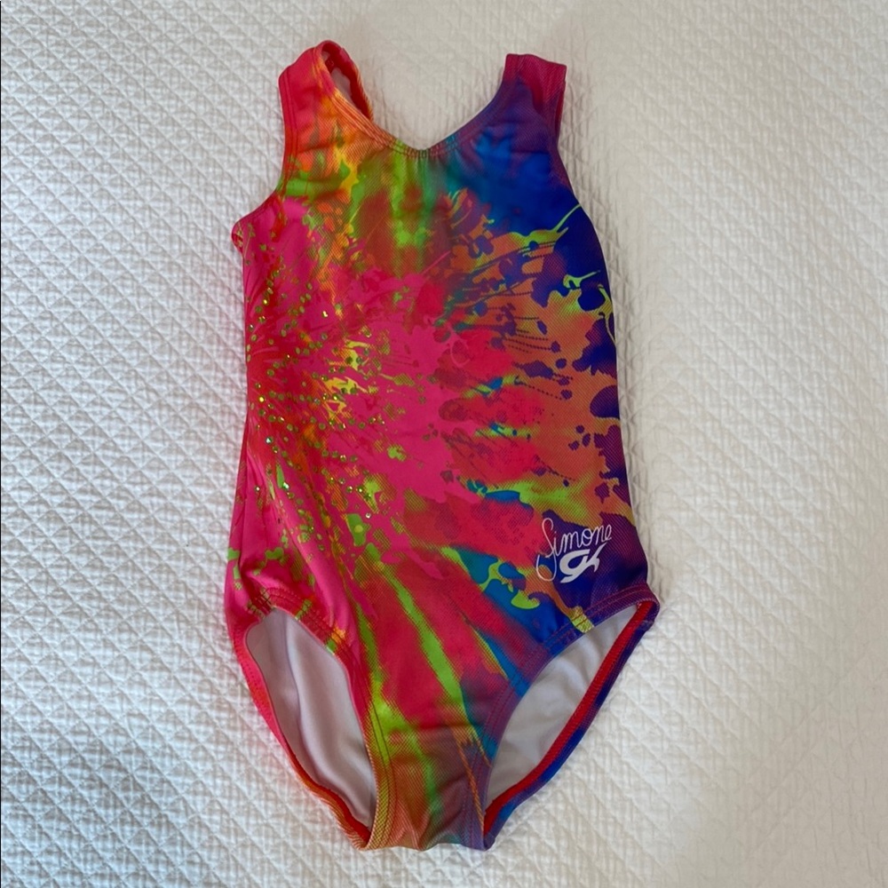 Simone Splash Tie-Dye Leotard